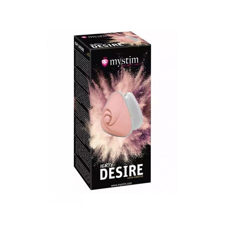 Mystim Heart.s Desire layonvibrator, rose
