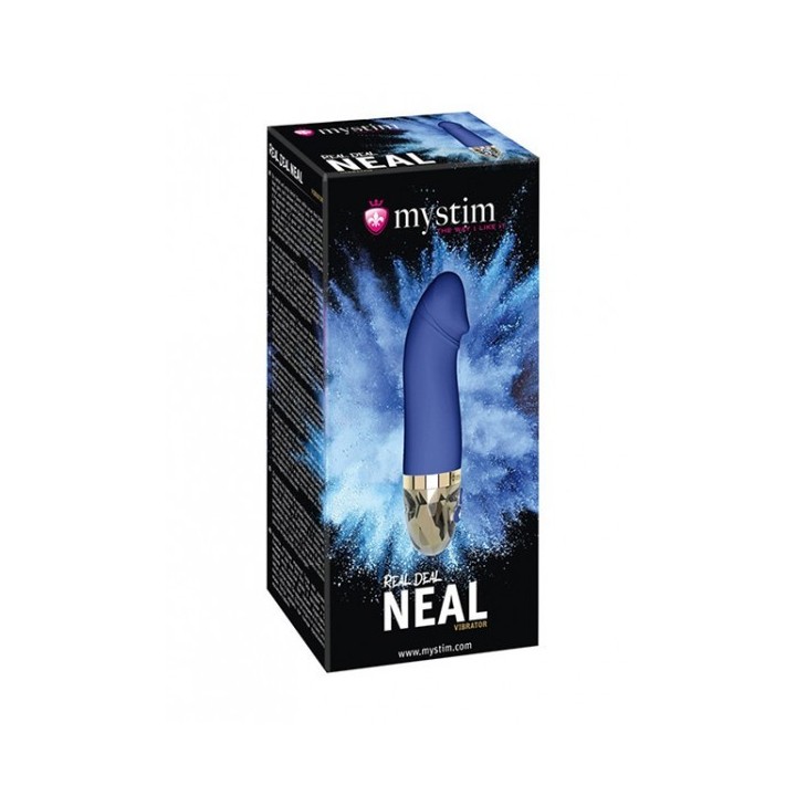 Mystim Real Deal Neal Vibrator, blue