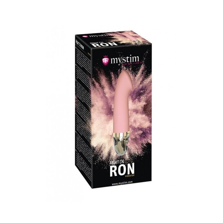 Mystim Right on Ron Vibrator, rose