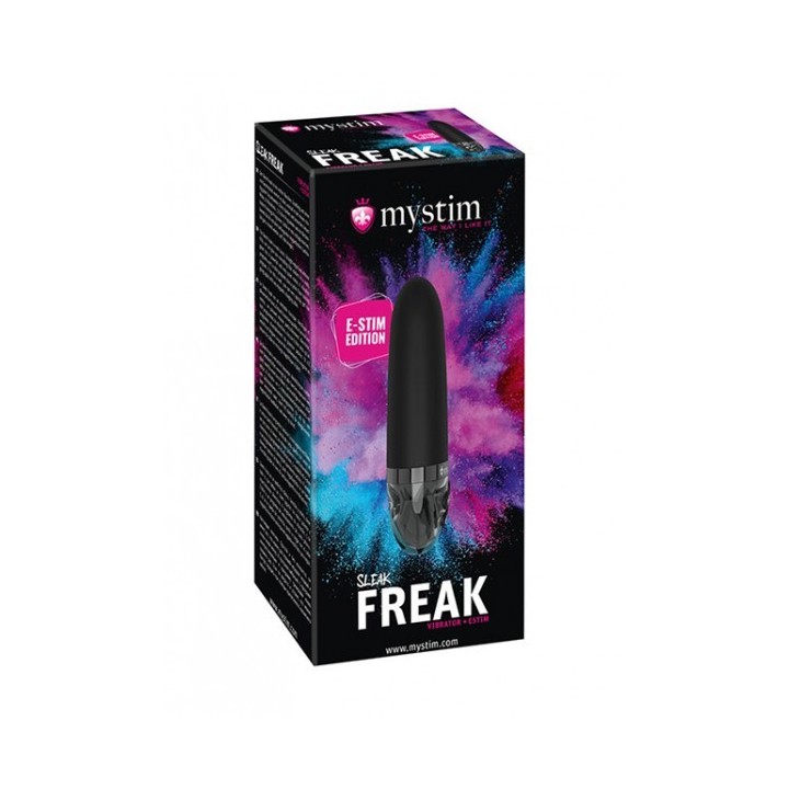 Mystim Sleak Freak eStimVibrator, Black
