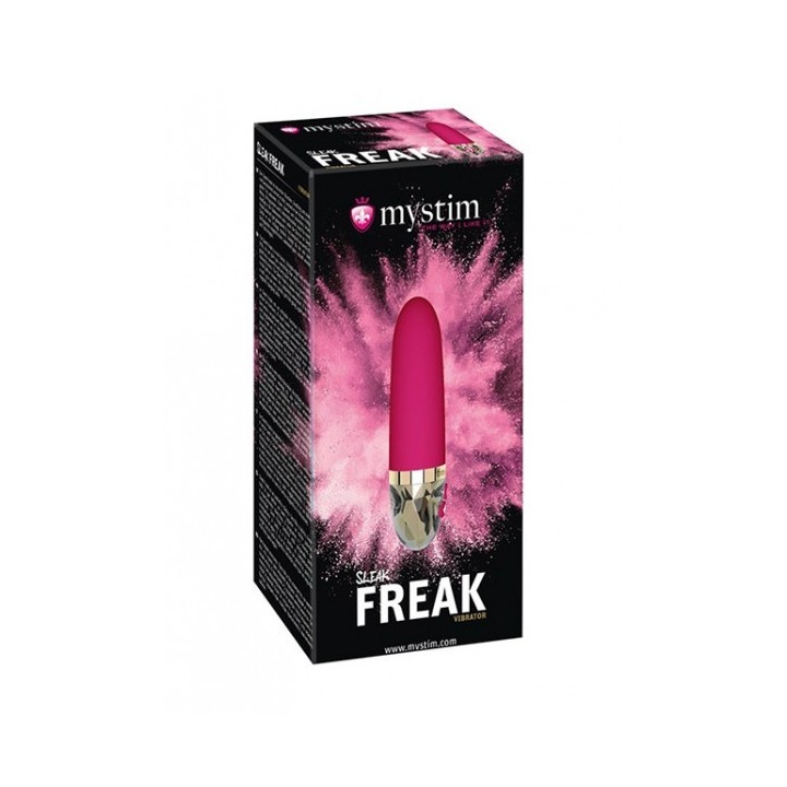 Mystim Sleak Freak Vibrator, pink