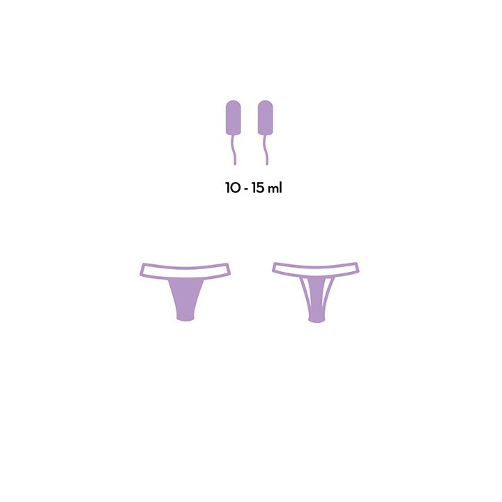 Braga Menstrual 2XL - NEGRO