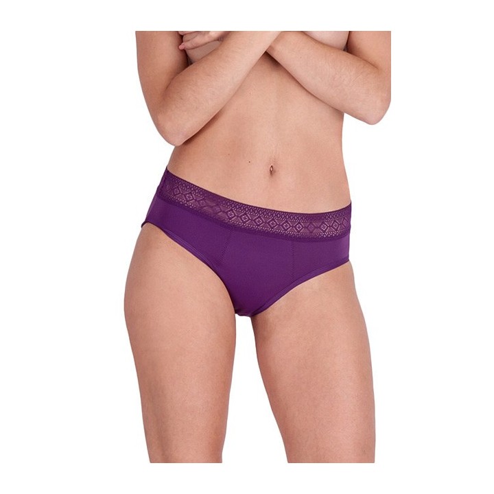 Braga Menstrual L - LILA