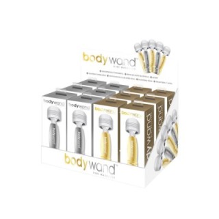 BODYWAND MINI SILVER/GOLD DISPLAY 12PC