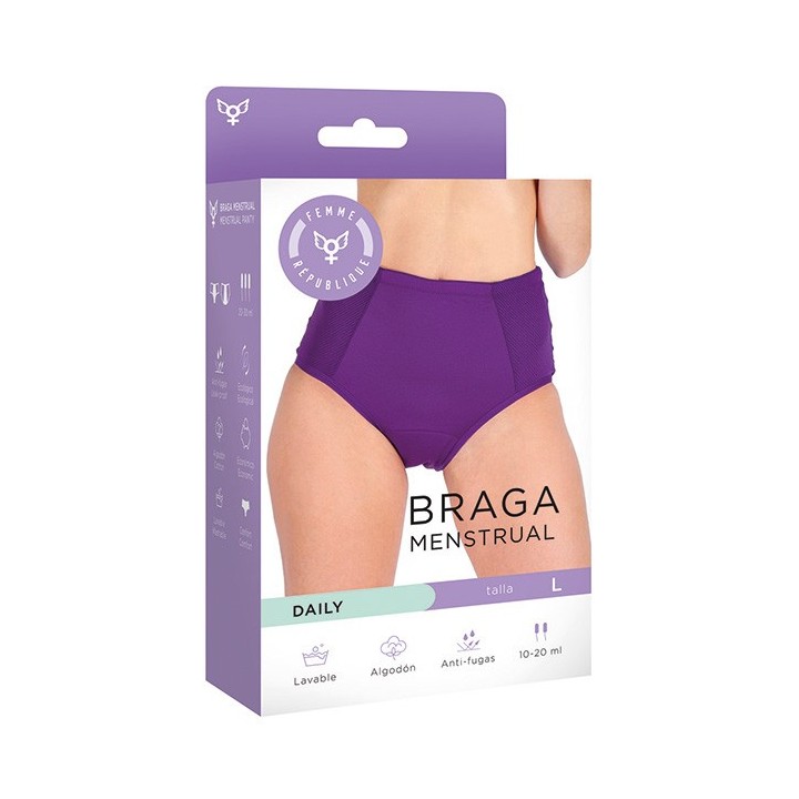 Braga Menstrual M - LILA