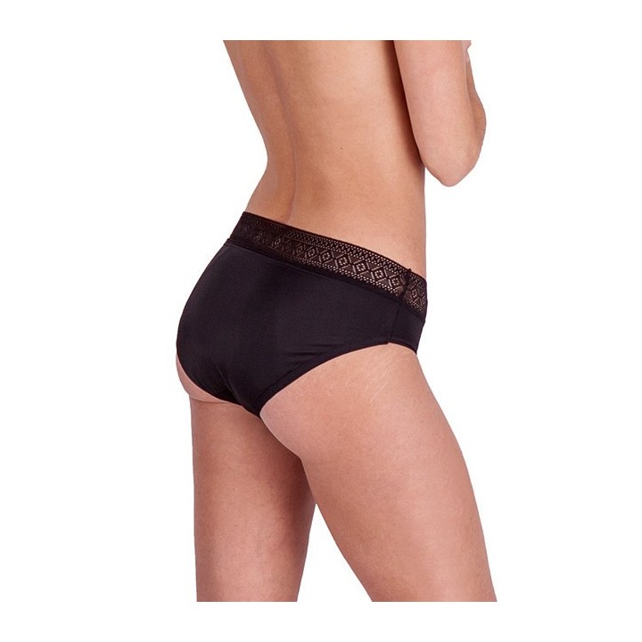 Braga Menstrual S - NEGRO