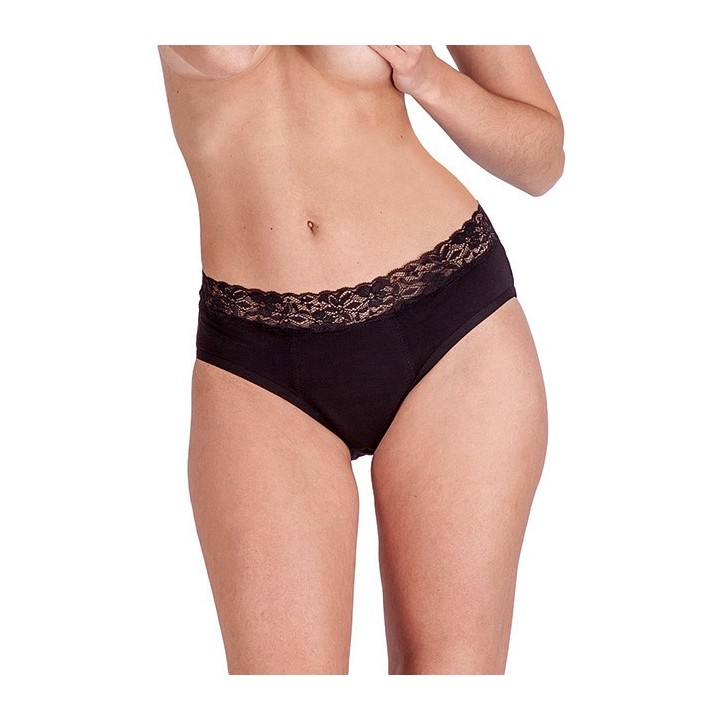 Braga Menstrual XL - NEGRO