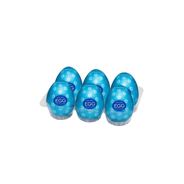 TENGA EGG SNOW CRYSTAL Pack de 6
