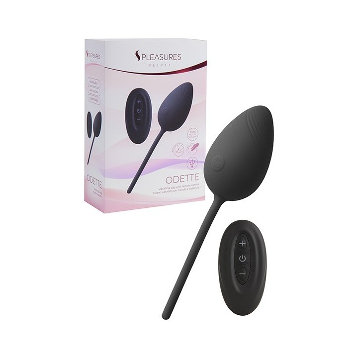 EGG VIBRATOR ODETTE - Black