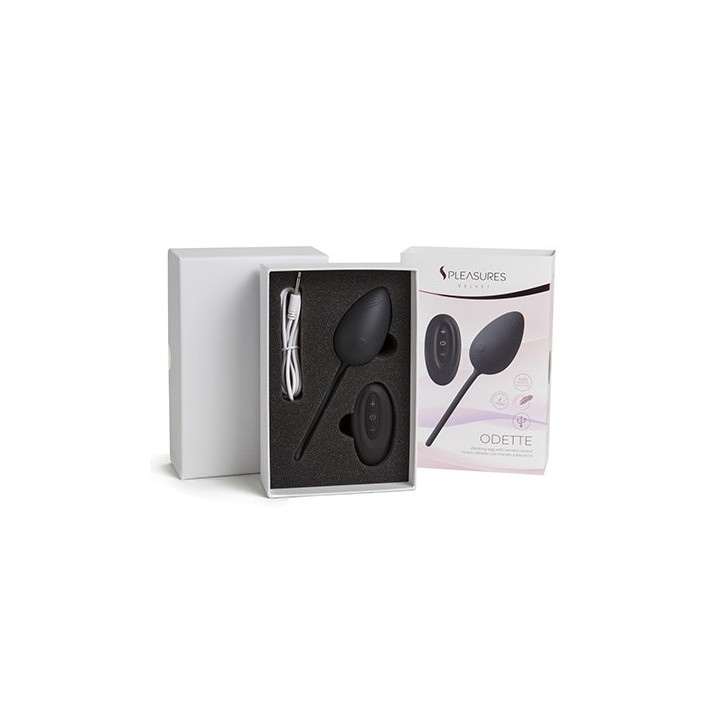 EGG VIBRATOR ODETTE - Black
