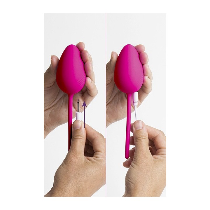 EGG VIBRATOR ODETTE - Cerise