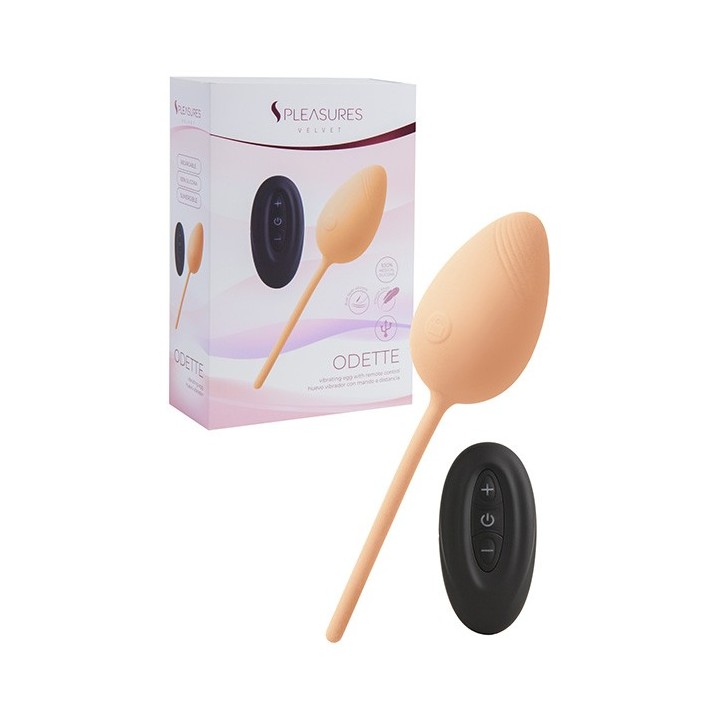 EGG VIBRATOR ODETTE - Peach