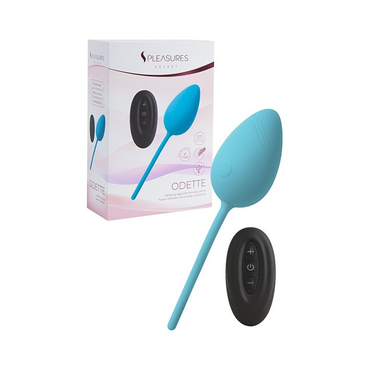 EGG VIBRATOR ODETTE - Turquoise