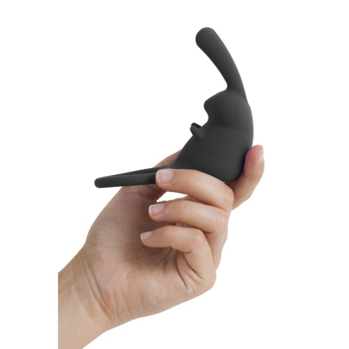 Big Bunny Ring - Black
