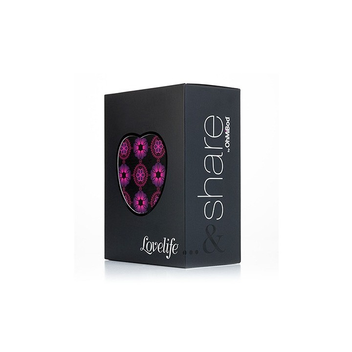 Lovelife(TM) Share Black - Couple s ring vibe