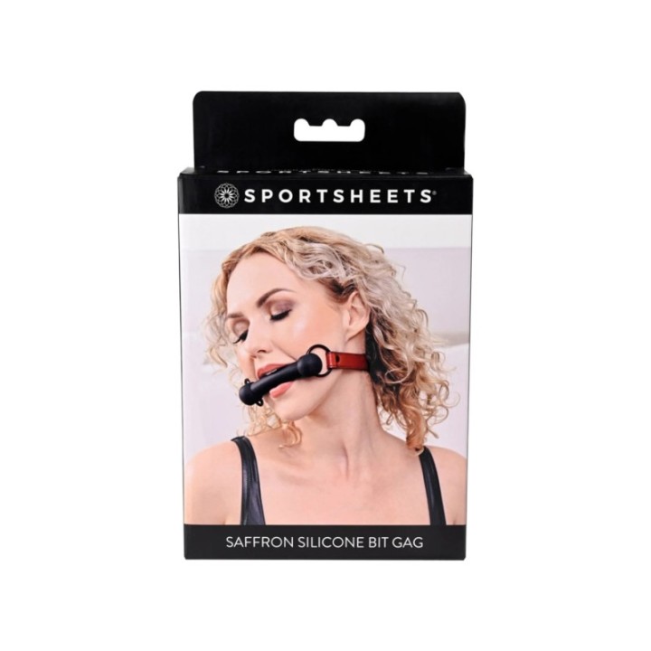 Saffron Silicone Bit Gag