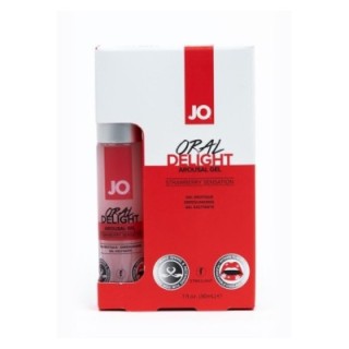 JO Oral Delight  - Strawberry - Stimulant 1 floz / 30 mL