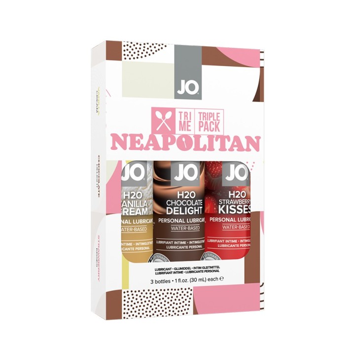 JO Tri-Me Triple Pack - Neapolitan - Various - Gift Set 1 floz / 30 mL