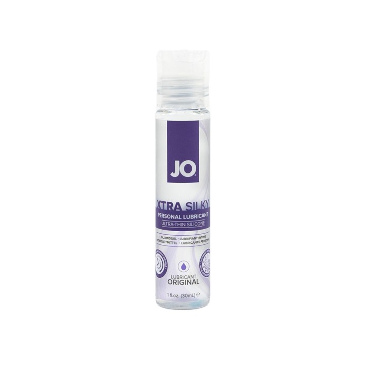 JO Xtra Silky Thin Silicone - Original - Lubricant 1 oz / 30 mL