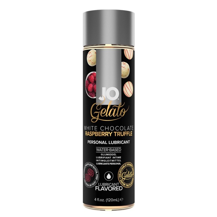 JO Gelato - White Chocolate Raspberry - Lubricant 4 floz / 120 mL