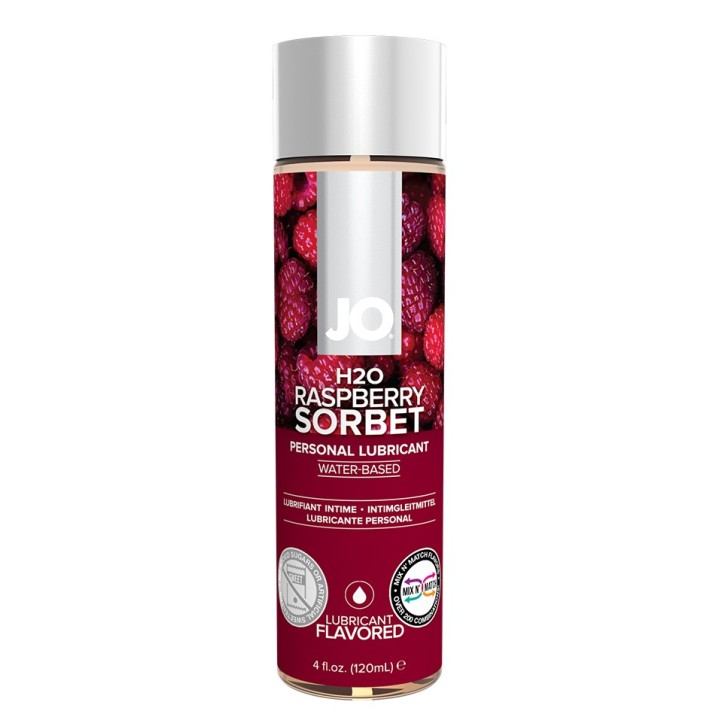 JO H2O - Raspberry - Lubricant 4 floz / 120 mL