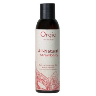 ALL-NATURAL STRAWBERRY Kissable Water-based Intimate Gel