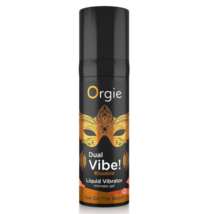 DUAL VIBE! SEX ON THE BEACH KISSABLE LIQUID VIBRATOR