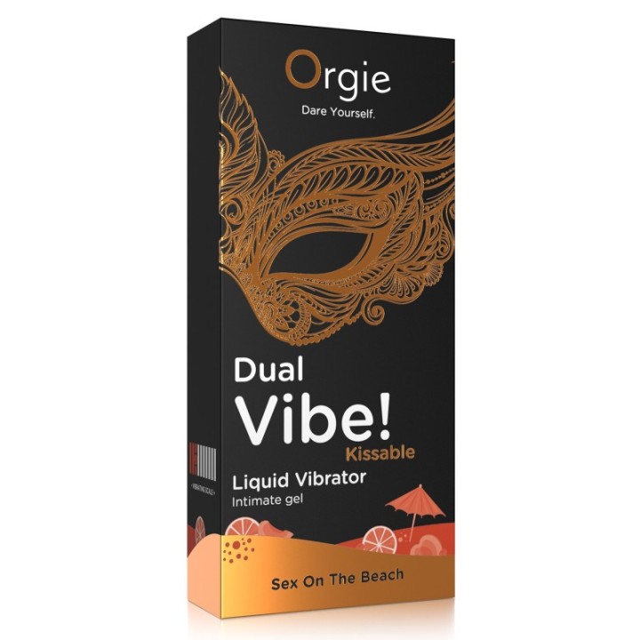 DUAL VIBE! SEX ON THE BEACH KISSABLE LIQUID VIBRATOR