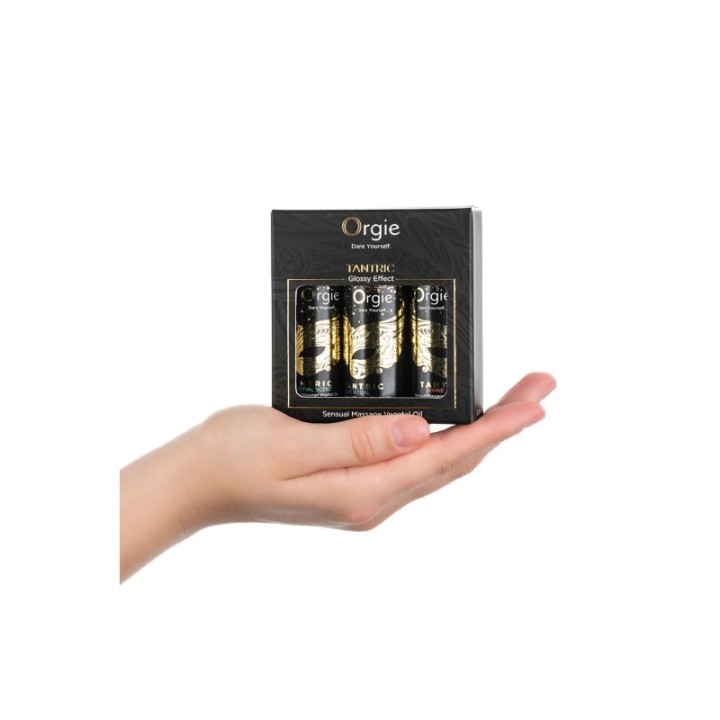 TANTRIC SENSUAL MASSAGE OILS  3 x 30ml  Set Mini Size Collection