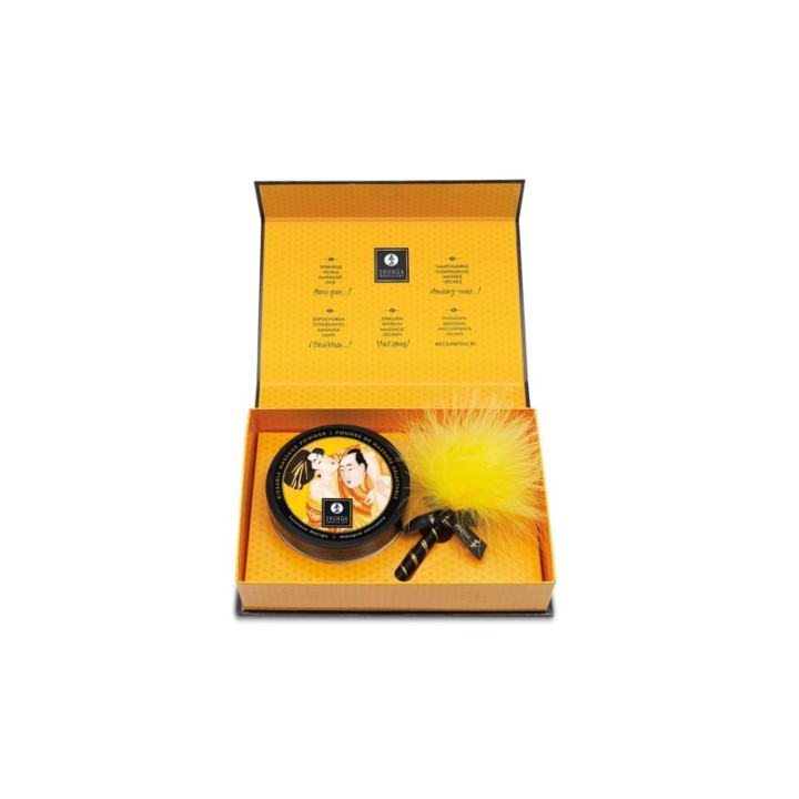 SHUNGA KISSABLE MASSAGE POWDER LUSCIUOS MANGO