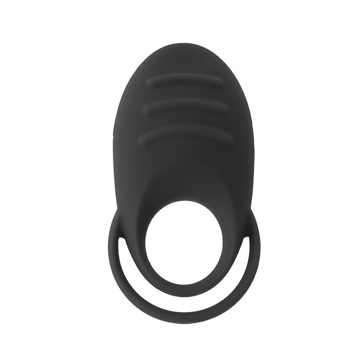 DUAL COCK RING - BLACK