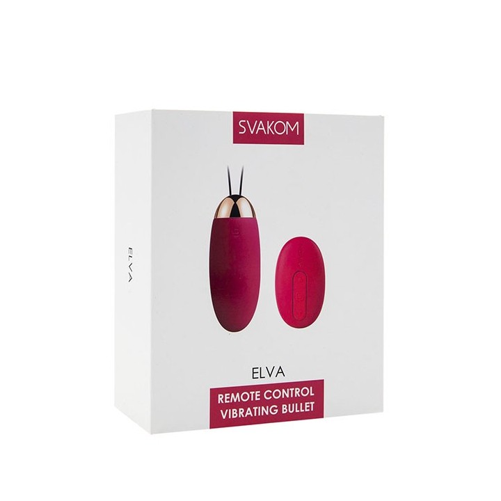 ELVA PLUM RED