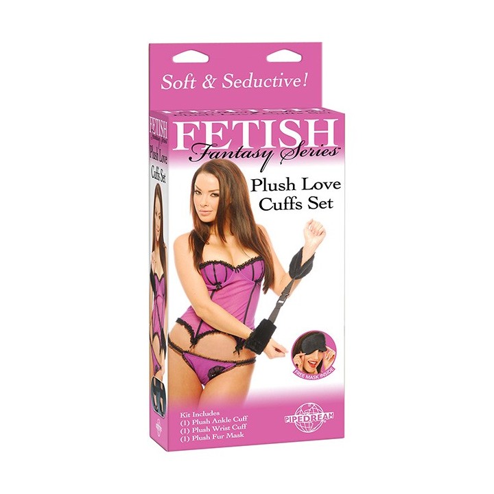 FETISH- SET ESPOSAS PIES/MANOS PELUCHE