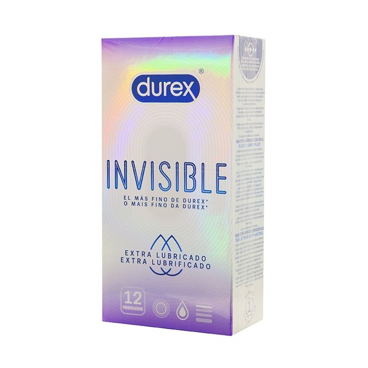 Invisible Extra Lubricado 12 Uds.