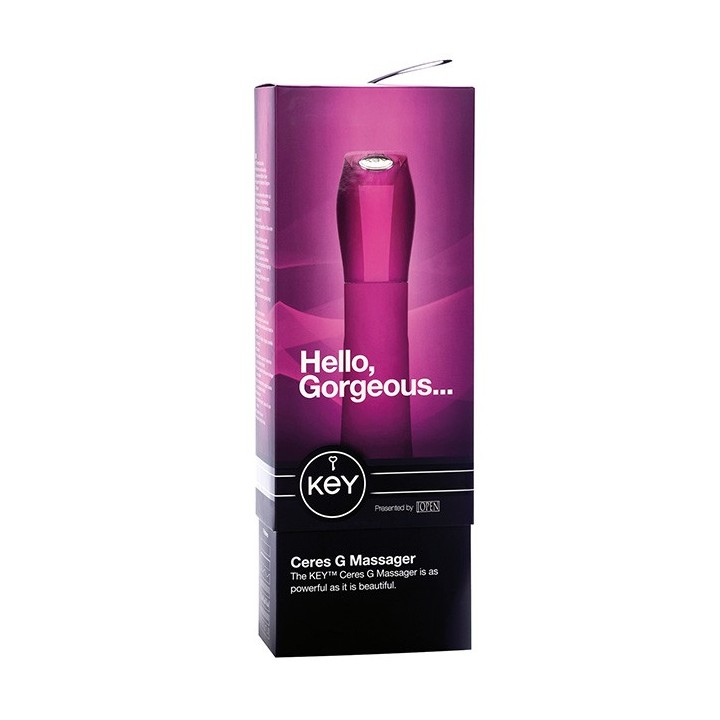 KEY - CERES G SPOT - RASPBERRY PINK