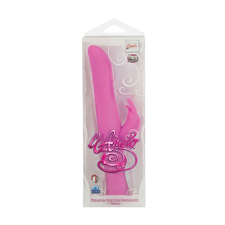 L AMOUR PREMIUM SILICONE MASSAGER - TRIPLER