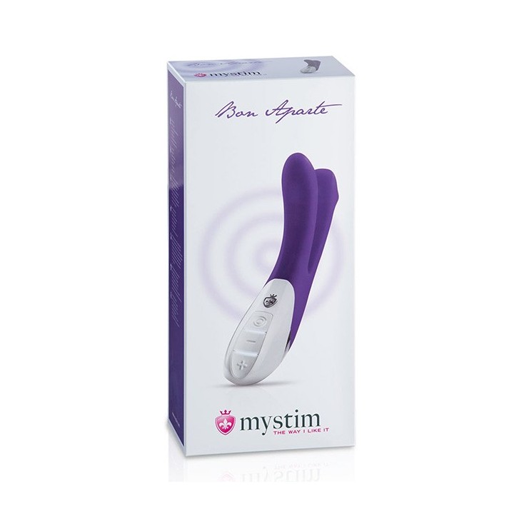MYSTIM BON APARTE VIBRATOR, DEEP PURPLE