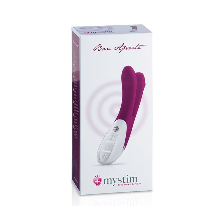 MYSTIM BON APARTE VIBRATOR, OH SO AUBERGINE
