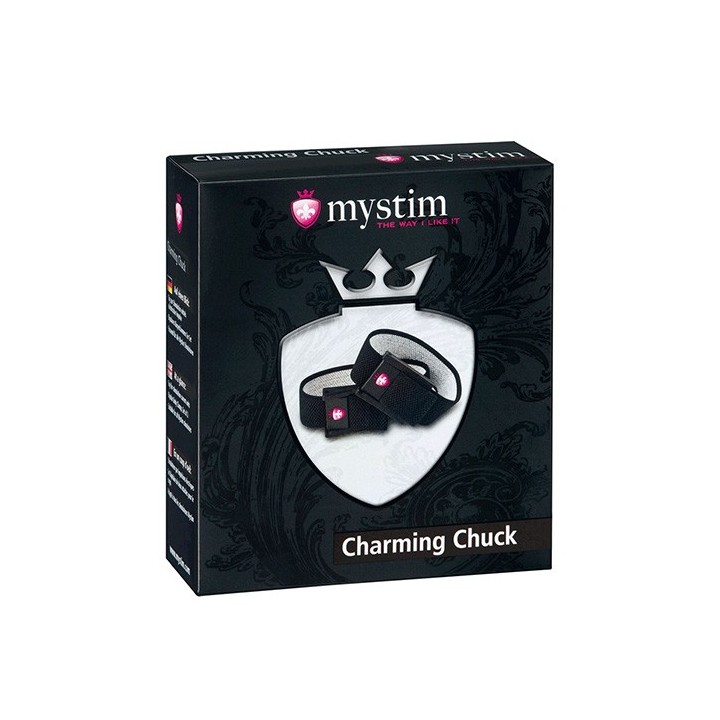 MYSTIM CHARMING CHUCK - STRAP SET OF 2 WITH 2MM ADAPTOR