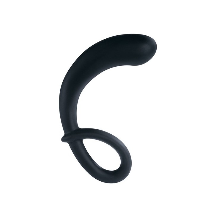 MYSTIM CURVING CURT - WITH E-STIM - BLACK