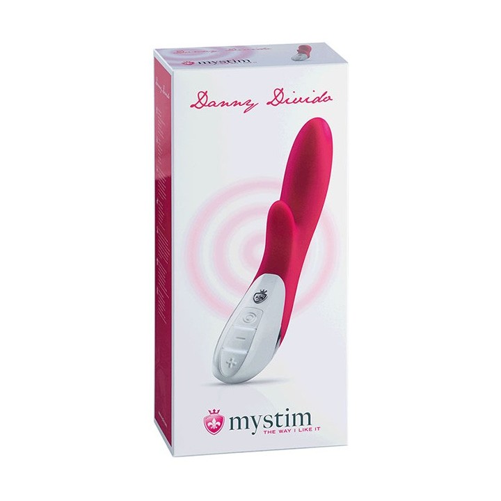 MYSTIM DANNY DIVIDO VIBRATOR, NAUGHTY PINK