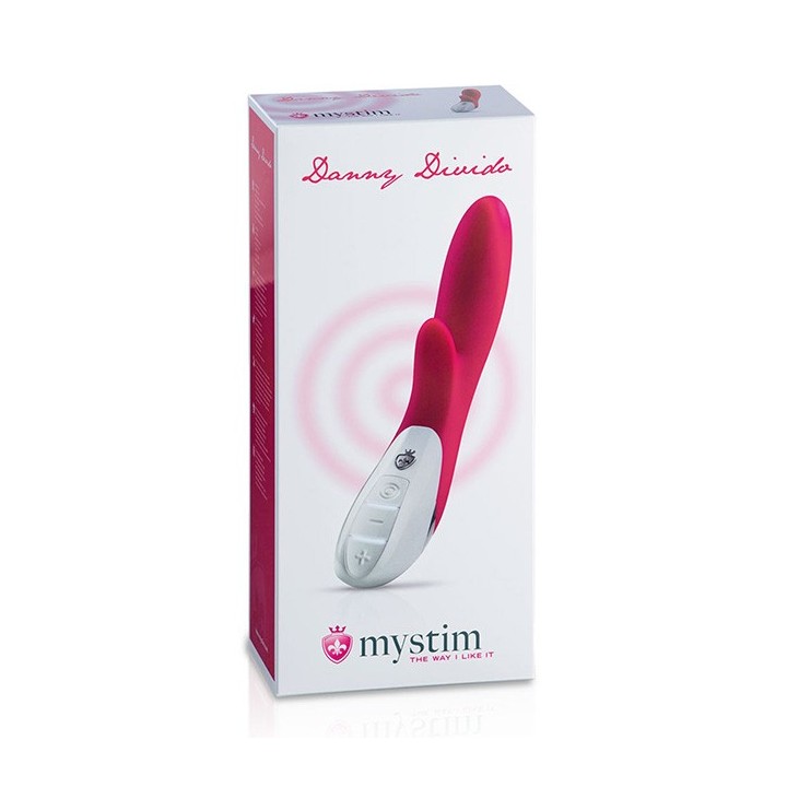 MYSTIM DANNY DIVIDO VIBRATOR, NAUGHTY PINK