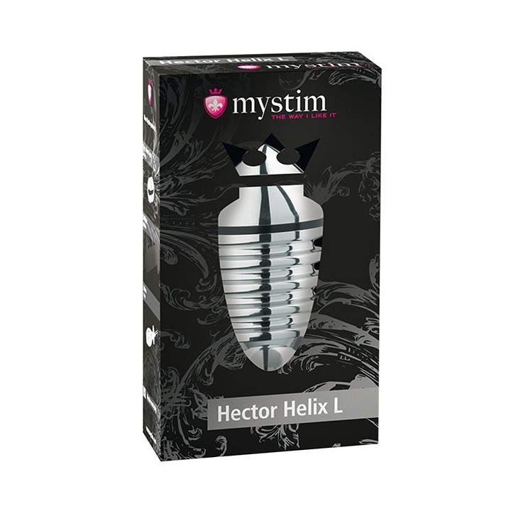 Mystim Hector Helix Buttplug L (Mystim Roundplug)