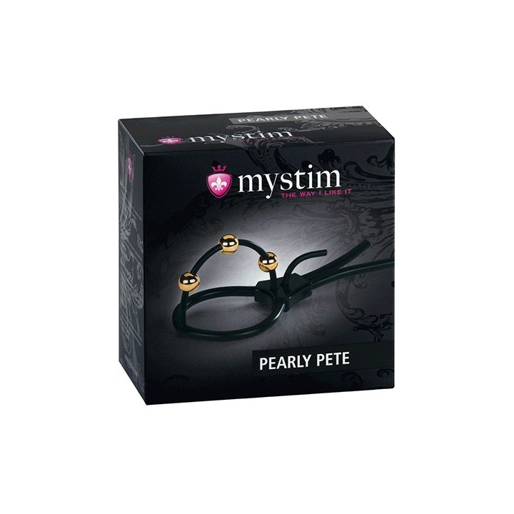 MYSTIM PEARLY PETE - CORONA STRAP WITH GOLDEN BALLS