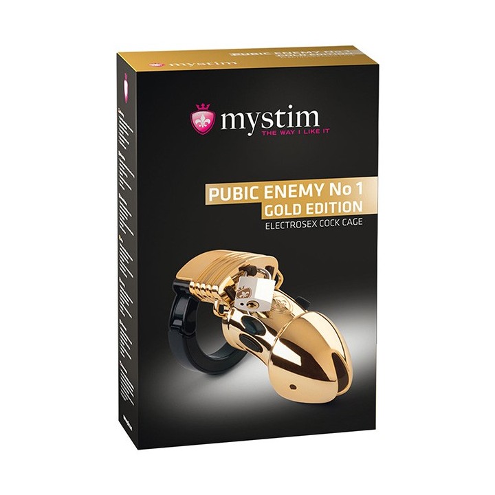 Mystim Pubic Enemy No 1 - Gold Edition