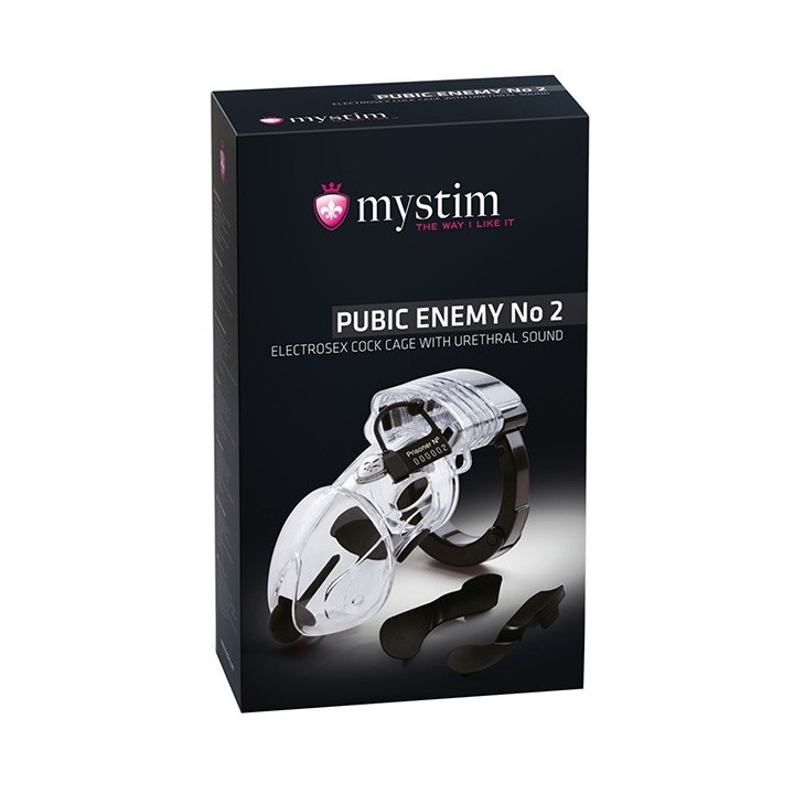 Mystim Pubic Enemy No 2 - Cock Cage