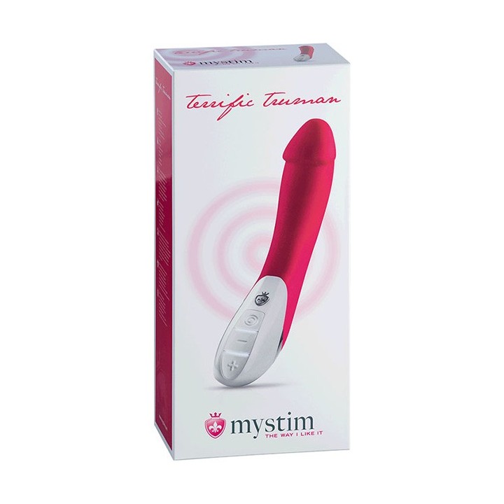 MYSTIM TERRIFIC TRUMAN VIBRATOR, NAUGHTY PINK