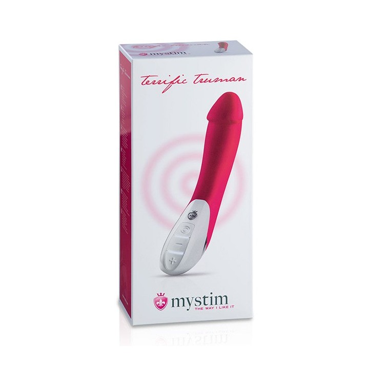 MYSTIM TERRIFIC TRUMAN VIBRATOR, NAUGHTY PINK