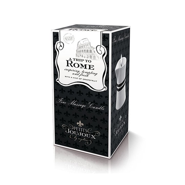 PETITS JOUJOUX - A TRIP TO ROME - MASSAGE CANDLE