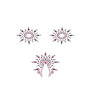 PETITS JOUJOUX GLORIA - BLACK/PINK - SET OF 3